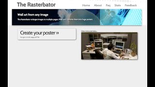Cómo usar el Rasterbatornet para hacer pósters y banners para tu salón de clases [upl. by Eilojne]