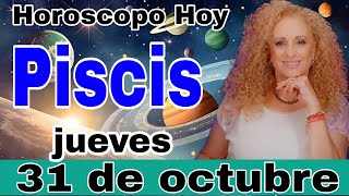 horoscopo de hoy Piscis Horóscopo Diario  Piscis  31 de octubre de 2024 [upl. by Adimra]