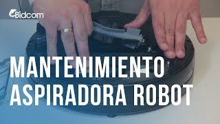 Mantenimiento y consejos para tu aspiradora robot Gadnic limpia pisos 120m² a 150m² ROB00074 [upl. by Ellac]