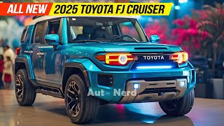 The Ultimate SUV 2025 Toyota FJ Cruiser Unveiled [upl. by Uranie893]