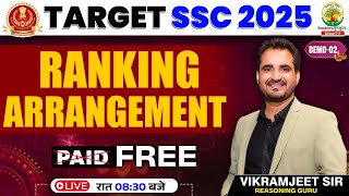 Ranking Class 02  Free Demo  Happy Diwali Dhamaka  SSC CGL 2025 Vikramjeet Sir diwalioffer [upl. by Sophronia170]