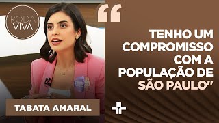 Tabata Amaral critica jogo combinado no debate da Veja para evitar Marçal quotNão estão reagindoquot [upl. by Fisuoy]