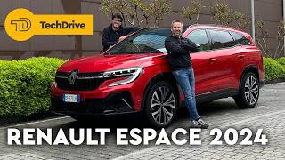 TEST DRIVE RENAULT ESPACE FULL HYRBID 7 POSTI 2024 [upl. by Aremus]