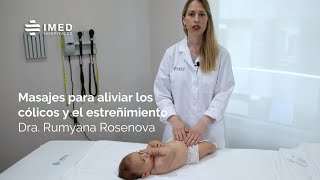 Masajes para aliviar los cólicos y el estreñimiento por la Dra Rumyana Rosenova  IMED Valencia [upl. by Tnaryb998]