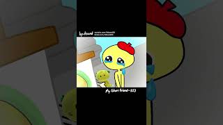 103  Bob crying while sleeping😴👻👻  myghostfriend animation shorts dsand anime cute [upl. by Aderf]