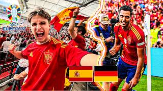 Spagna vs Germania  Europei vlog 🇪🇸🇩🇪  PURO DELIRIO ALLULTIMO SECONDO 😱🔥 [upl. by Julianne]