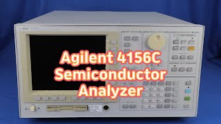 Agilent 4156C Semiconductor Analyzer [upl. by Erlina]