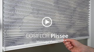 Montage des Cosiflor VS2 Plissees mit GelenkKlebeplatten [upl. by Kiri]