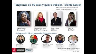 Mesa Redonda Talento Senior  Barcelona Activa [upl. by Adroj]