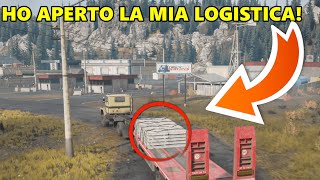 HO FINALMENTE APERTO LA MIA AZIENDA DI AUTOTRASPORTI  SnowRunner Ep 1🚚🏭🥫📦🔥 [upl. by Annawahs]