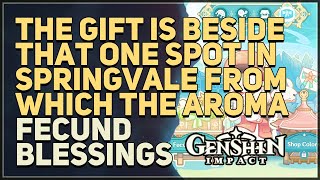 The gift is beside that one spot in Springvale from which the aroma of meat Genshin Impact [upl. by Samuele127]