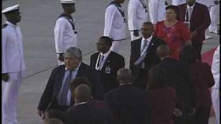 Arrival of The Prime Minister of Samoawmv [upl. by Ennaxor]