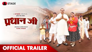 Pradhan Ji  Official Trailer  Sunil Malik  Haryanvi Series  STAGE [upl. by Vanzant]