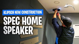 Klipsch Ceiling Bracket Install  Ceiling Speakers Installation Tips  PRO68 SBR [upl. by Ailongam]