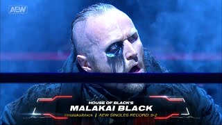 Malakai Black Entrance  AEW Collision February 24 2024 [upl. by Odicalp195]