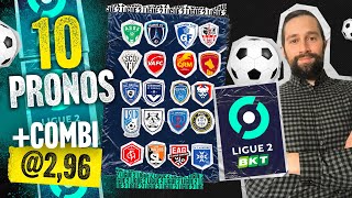 Pronostic foot Ligue 2  Nos 10 pronos  J13  Saint Etienne PFC Guingamp Auxerre Grenoble Caen [upl. by Trueman]