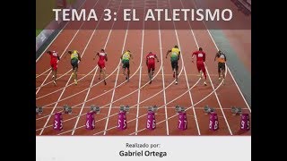 RESUMEN ATLETISMO  Educación Física [upl. by Riem]