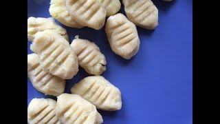 Vegane Gnocchi formen  How NOT to [upl. by Ayotal65]