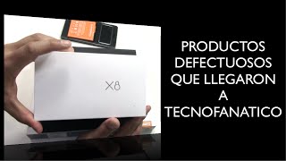 Los productos que llegaron FALLADOS a Tecnofanatico [upl. by Andrea]