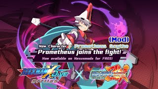 ROCKMAN X DiVE Offline Prometheus  Prometheus Scythe Playable Character  Weapon Mod [upl. by Nhguavoj]