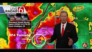 FULL Barnsdall EF4 Tornado Coverage [upl. by Appleton]