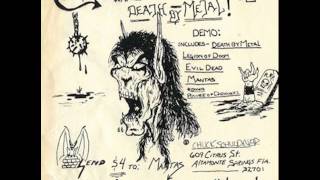 Mantas  Death By Metal Rehearsal3 [upl. by Kleper]