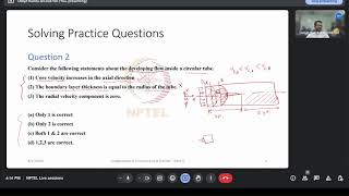 NPTEL LIVE SESSIONS  Fundamentals of Convective Heat Transfer  Week 5 [upl. by Pisano]