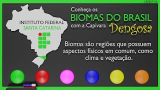 Conheça os Biomas com a Capivara Dengosa [upl. by Mercedes698]