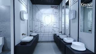 Delhis BIGGEST Showroom of Premium Faucets amp Sanitaryware  Luxury Bathware  Kerovit By Kajaria [upl. by Elazaro983]