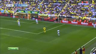 La Liga 27 09 2014 Villarreal vs Real Madrid  HD  Full Match  Rusian Commentary [upl. by Olimpia217]