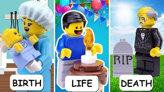 I Built A Lego Minifigures Entire Life Story [upl. by Dey]