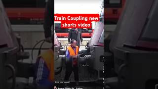 Train Coupling pointman rrcgroupDvacancy Railwayvacancy trending viral shorts shortsfeed [upl. by Latvina]