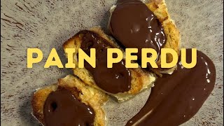 RECETTE DE PAIN PERDU AU CHOCOLAT 🥖 PRÊTE EN 15 MINUTES SEULEMENT [upl. by Beale]