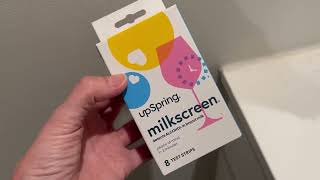 HONEST review of Upspring Milkscreen [upl. by Ellerret]