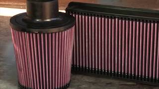 How to  Clean a KampN Air Filter [upl. by Hannad864]