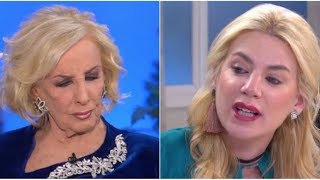 Fuerte cruce entre Esmeralda Mitre y Mirtha Legrand [upl. by Hadias582]