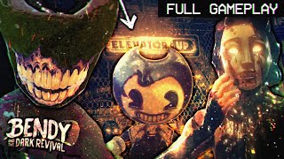 FULL GAMEPLAY  THE DARK REVIVAL OF BENDY  Bendy Dark Revival Ending All Chapters [upl. by Enyleve]