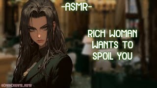 ASMR ROLEPLAY ♡rich woman wants to spoil you♡ binauralF4A [upl. by Eanil238]