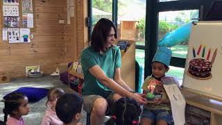 eidens 5th birthday in Kindy with his teacher and friends [upl. by Arocat]