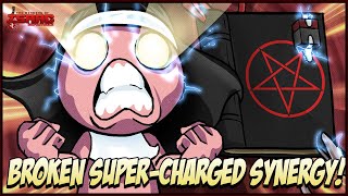 BROKEN Super Charged Synergy  The Binding Of Isaac Repentance  1211 [upl. by Sunshine]