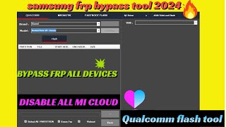 QUALCOMM SPD MTK REPAIR TOOL 2024  MI Unlock tool l SAMSUNG FRP ENABLE ADB TOOL 2024 [upl. by Hazmah]