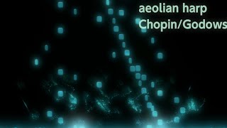 b Aeolian Harp Op25 No1 ChopinGodowsky No25 [upl. by Komara]