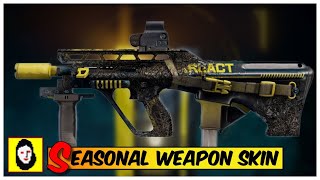 NEW SEASONAL WEAPON SKIN OF EXTRACTION EVENT amp ATTACHMENT SKIN Rainbow Six Siege Presentation [upl. by Jasik]