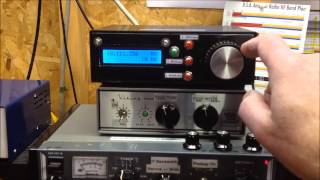 Homebrew Arduino Mega2560 amp AD9850 DDS VFO Demonstration [upl. by Bellis]