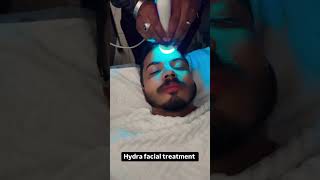 Hydra facial treatment shorts short salon shortvideo skincare trending [upl. by Asselim]