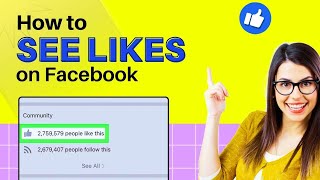 How to See Likes on Facebook 2024 Quick Guide [upl. by Nywled395]