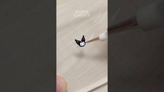 KUROMI PARFAIT KITの中身を作ってみた！craft clay kuromi sanrio blindbag diy miniature [upl. by Marquardt]