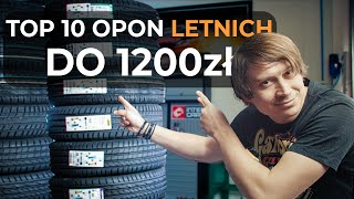 TOP 10 OPON LETNICH 20555R16 do 1200zł  Moto LAB [upl. by Kragh]