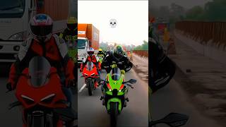 Kawasaki ⚡ automobile rider ninjah2rtopspeed ninja ninjah2rbike biker motogp ytshorts fyp [upl. by Yntirb]