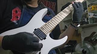 jcraft Bushido with EMG pickups [upl. by Nahseez]